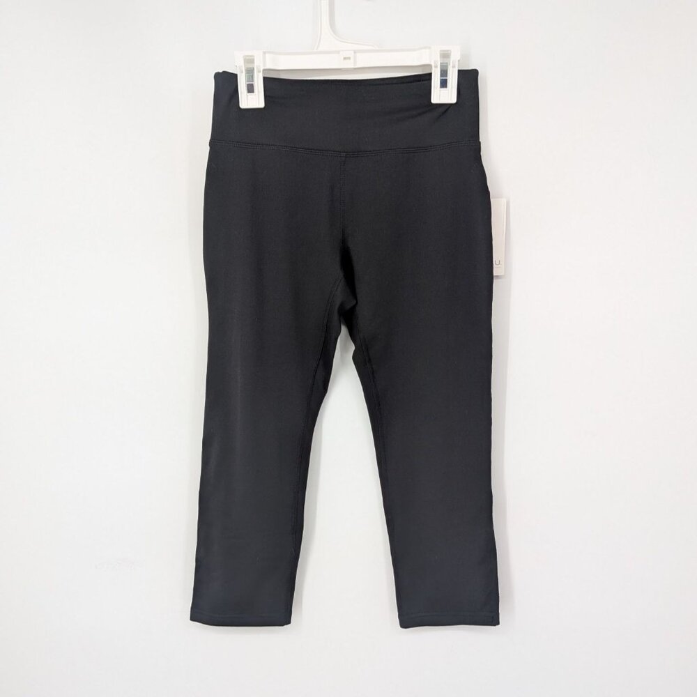 Soybu Capri Leggings Women Size XS Steel Core Yoga Athleisure Activewear Sporty